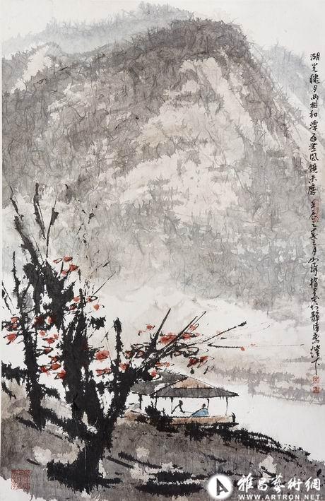 黄宾虹,,潘天寿,李苦禅等大师的艺术精髓,三十年来他的花鸟,山水作品